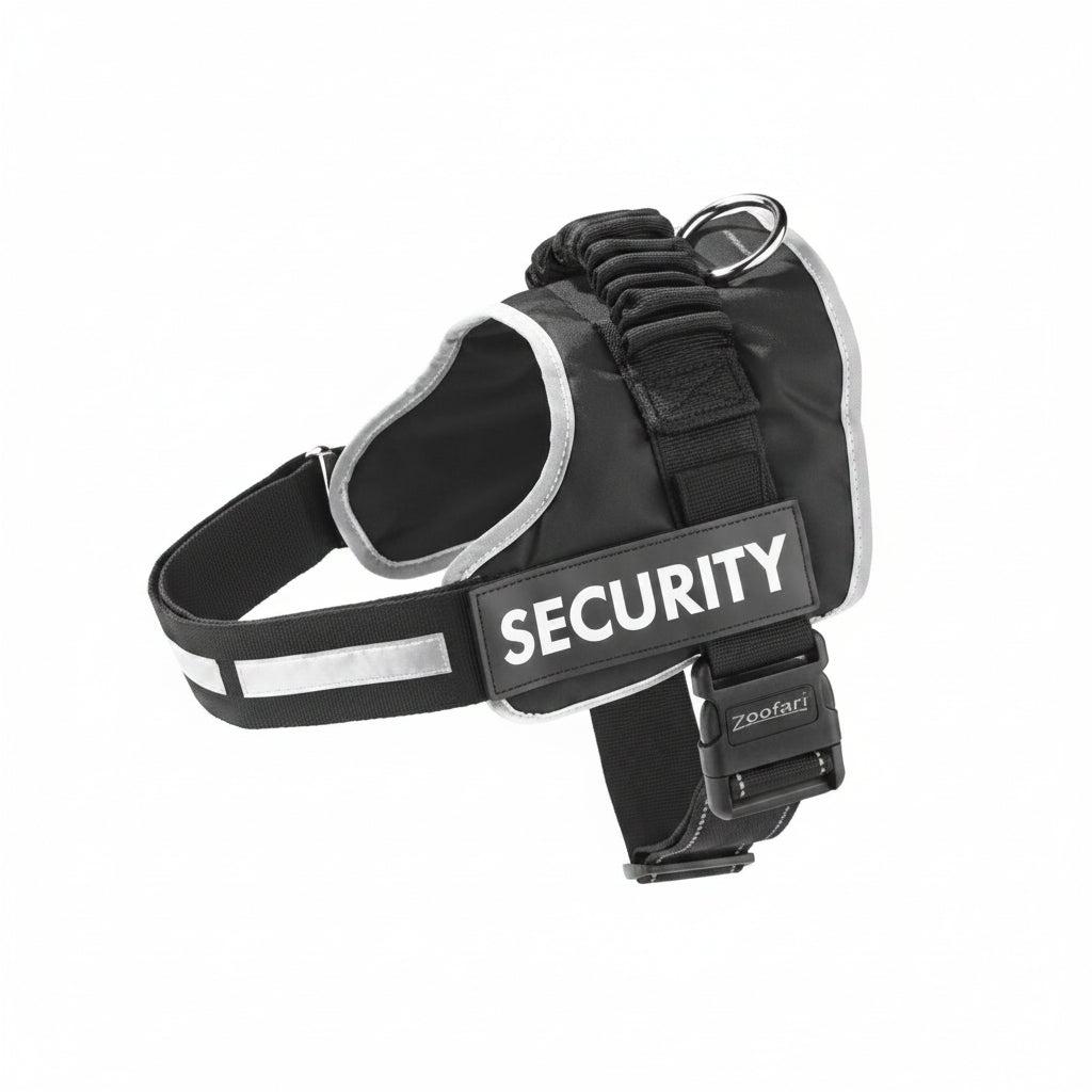 Zoofari Security Dog Harness with Reflective Strips
